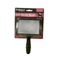 Carda suave negra Ballmerk mediana
