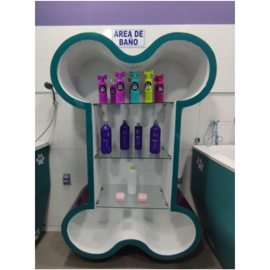 Mueble snack tipo hueso