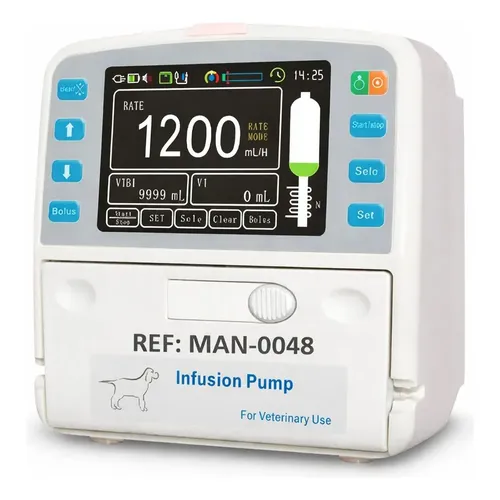 Bomba de infusion veterinaria